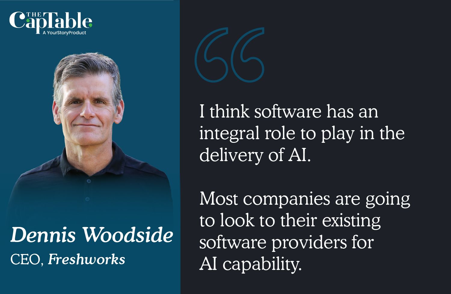 Woodside quote - 1