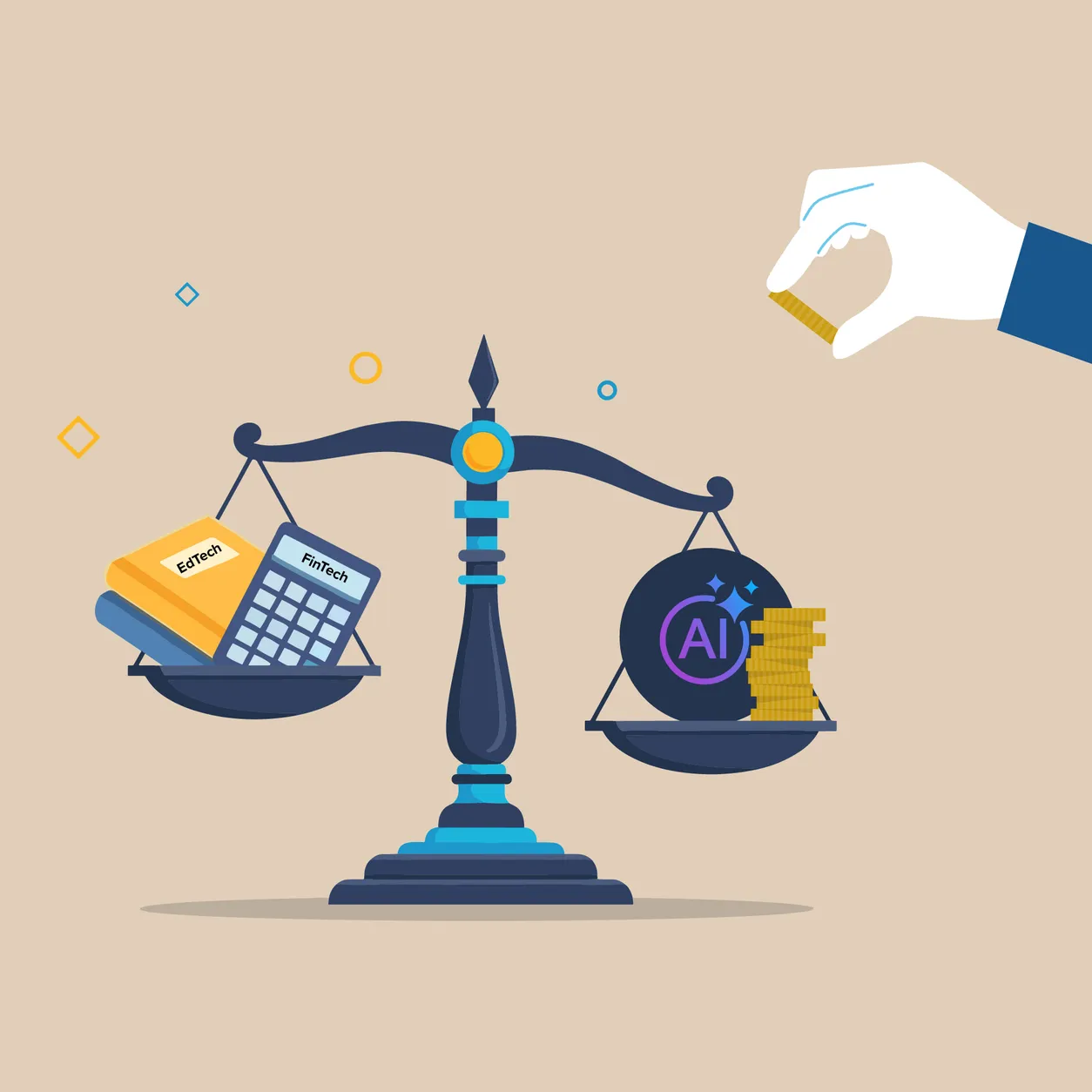 AI gets the cheques while the rest of startup India waits