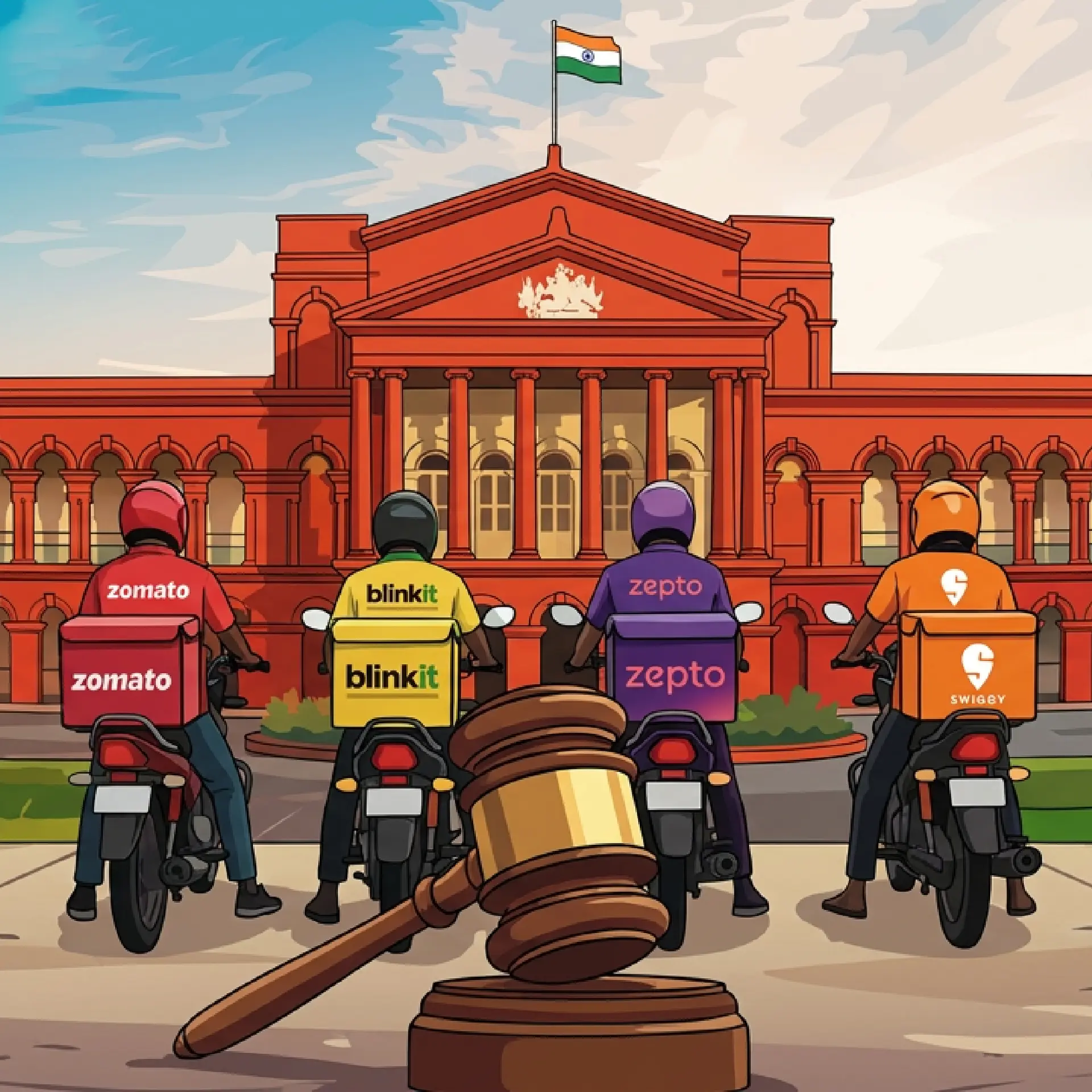 A state law, a central code, and a battle over India’s gig economy