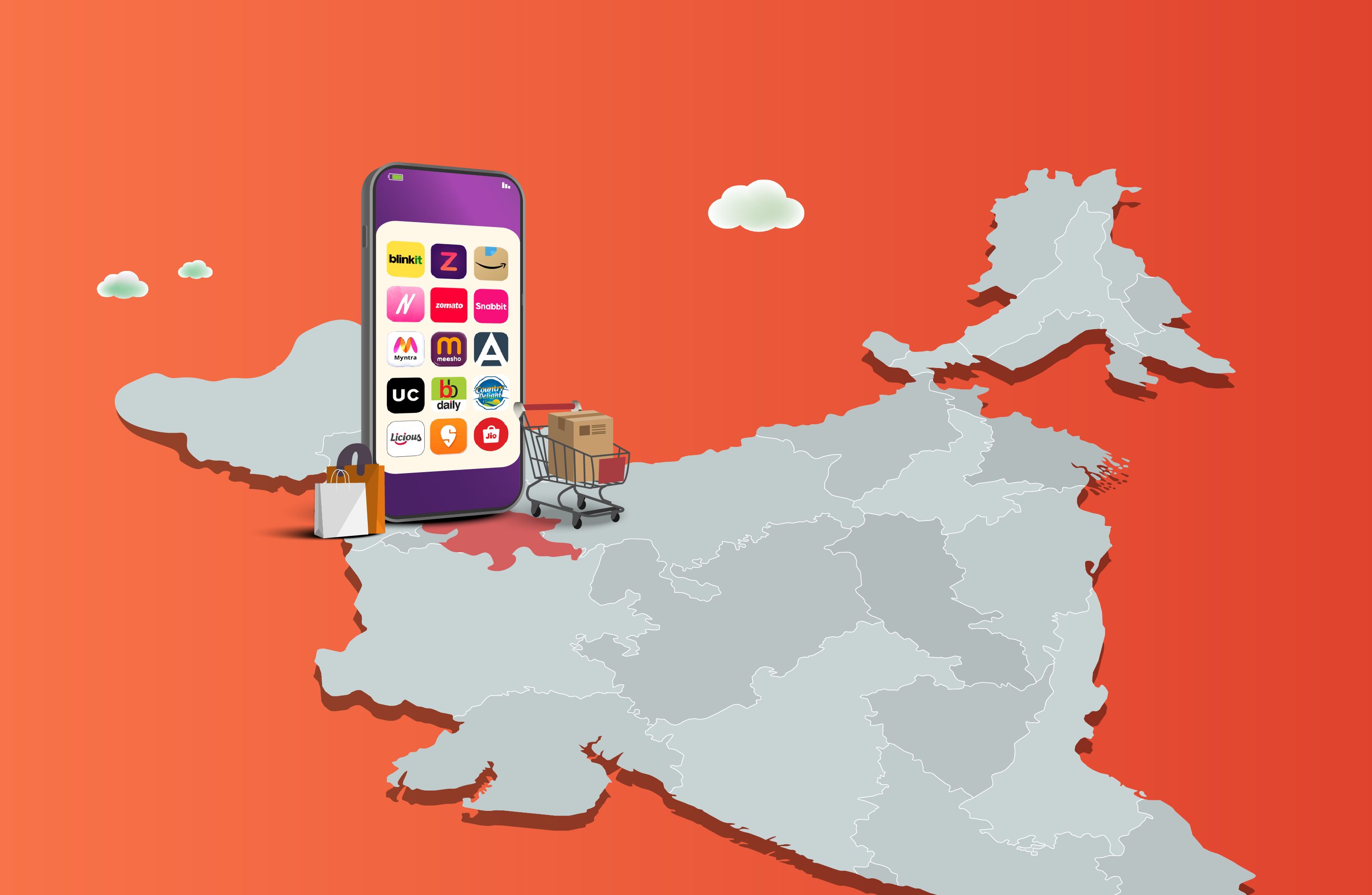 Delhi-NCR is India’s online shopping capital and its habits are contagious