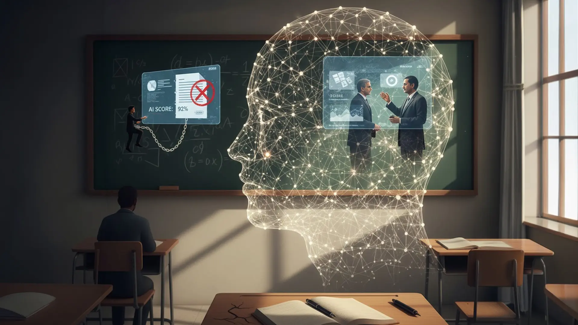 The AI paradox in education