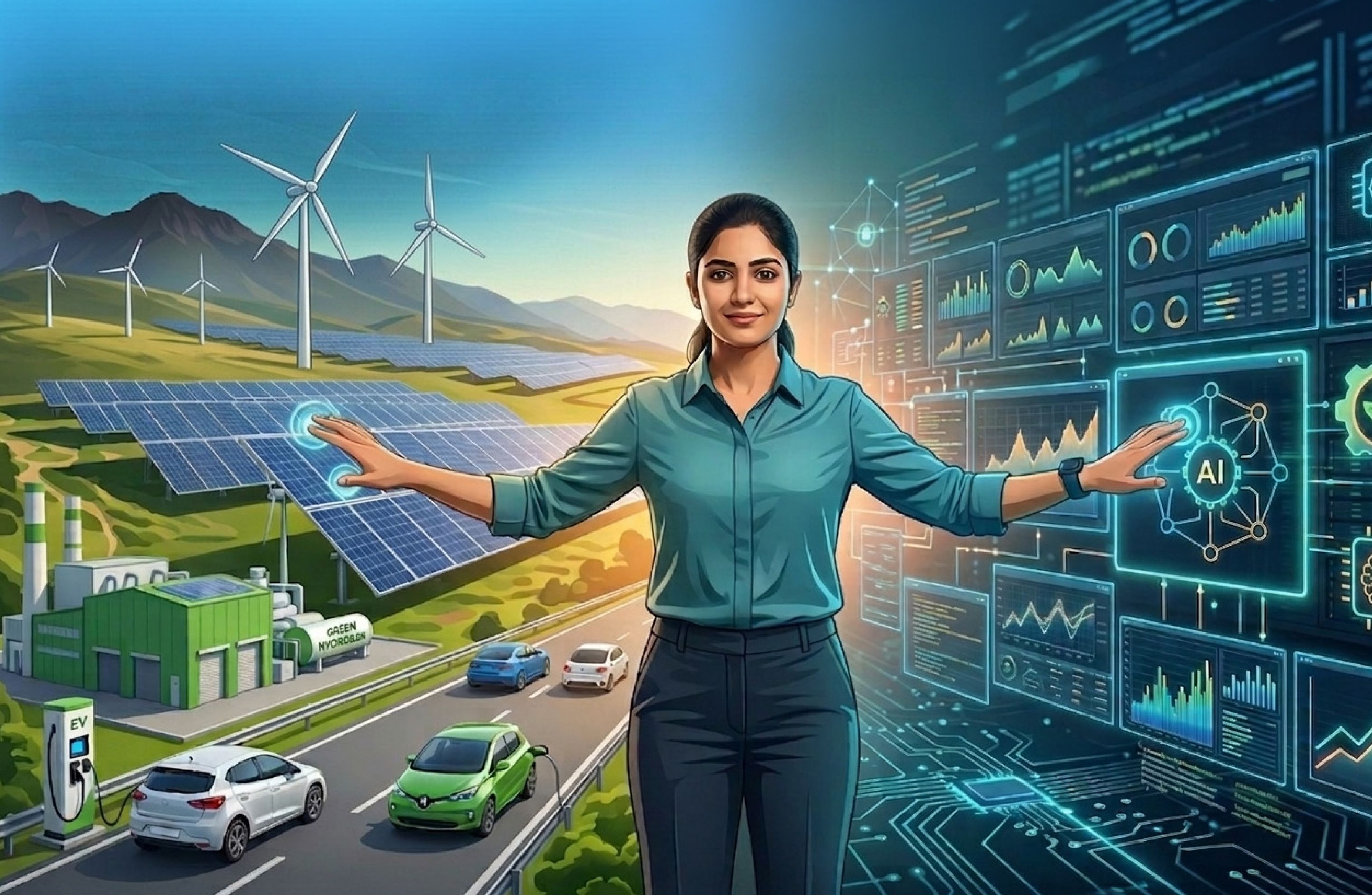 How India’s green transition will generate the next job wave