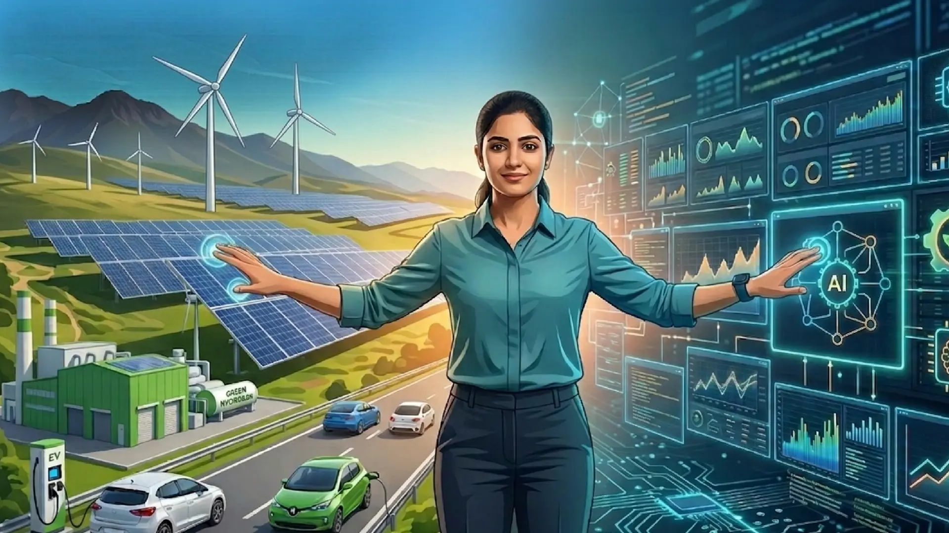 How India’s green transition will generate the next job wave