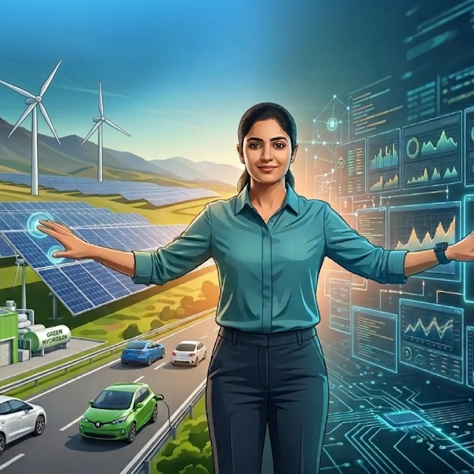 How India’s green transition will generate the next job wave