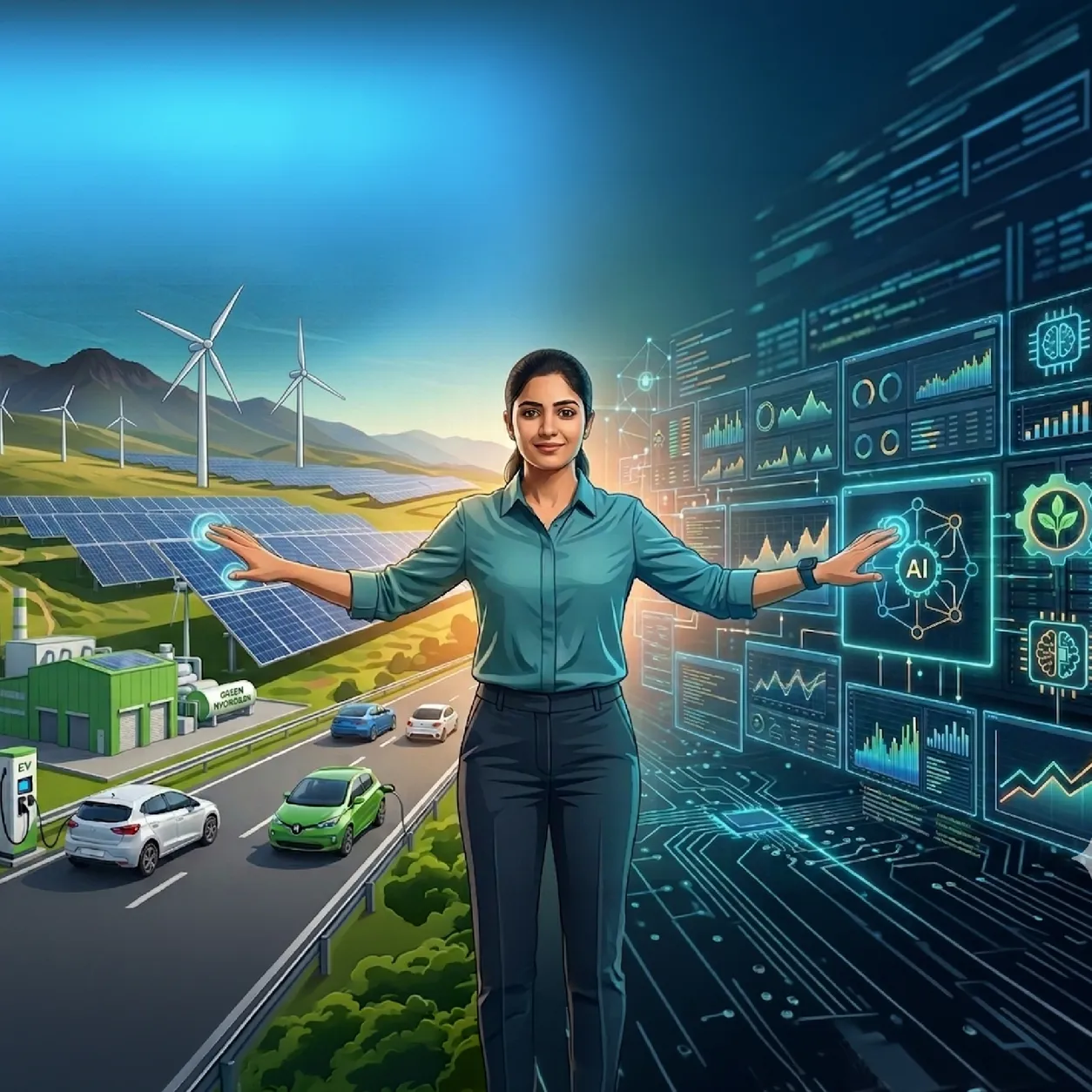 How India’s green transition will generate the next job wave